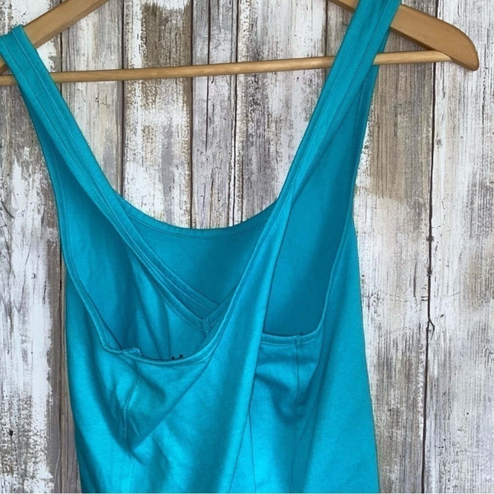 Under Armor Blue Cross Back Tank - Picture 3 of 4